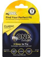 Презерватив MyONE Classic Sampler (три розміри в одному)