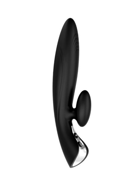 Вібромасажер кролик Dream toys Midnight Magic Thrilling, чорний