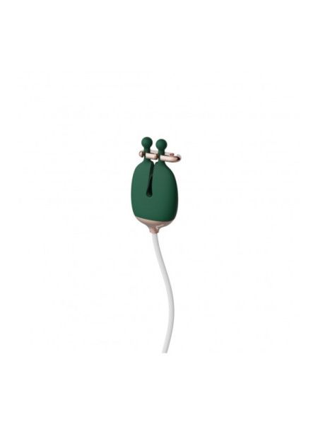 Затискачі для сосків з вібрацією Qingnan No.2 Vibrating Nipple Clamps Green