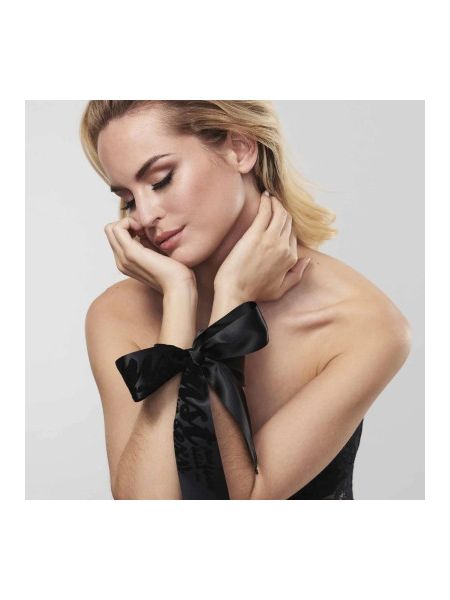 Атласні стрічки-наручники Silky Sensual Bijoux Indiscrets