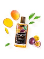 Їстівна масажна олія з ефектом, що розігріває WARMup Mango Maracuya 150 мл