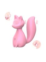 Міні-вібратор кліторальний Every Night Toys Doris у формі лисиці світло-рожевий, 10 режимів вібрації