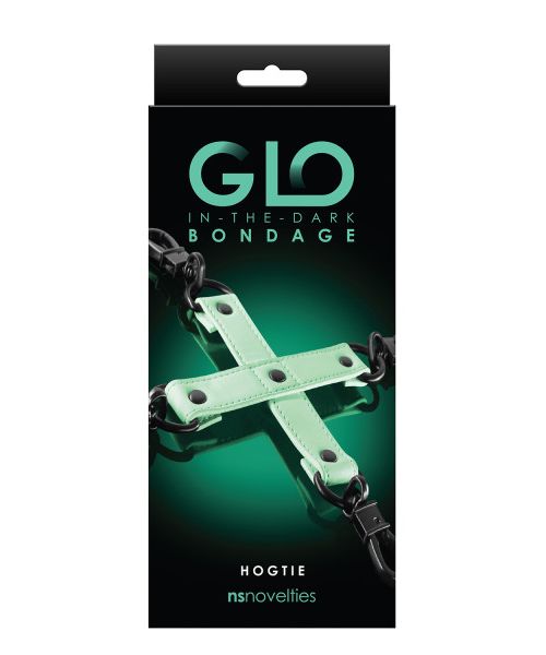 Система фіксації NS Novelties GLO BONDAGE HOG TIE, що світиться