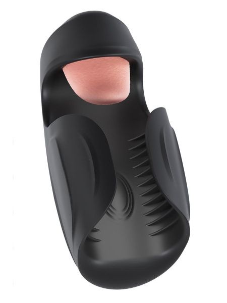 Мастурбатор Blush M for Men з вібрацією, 14.6 см