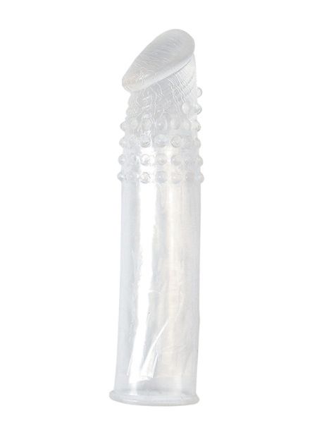 Насадка, що подовжує Seven Creations Lidl Extra Silicone Penis Extension прозора