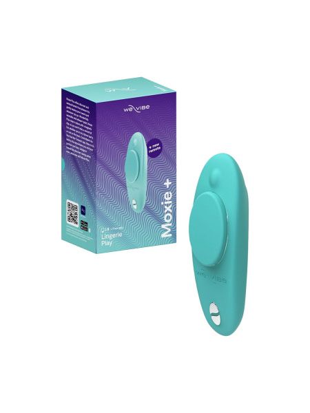 Вібратор в трусики WE-VIBE Moxie+ Aqua