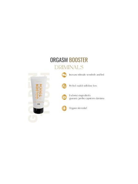 Лубрикант Driminals Golden Touch Booster підсилюючий оргазм, 30 мл