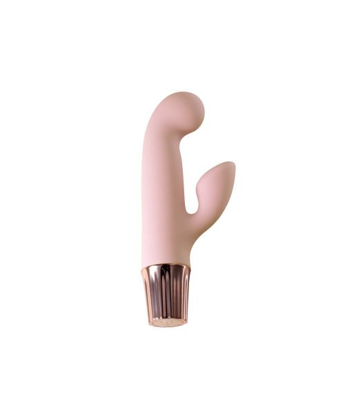 Вібратор-кролик CRUSHIOUS Mellow Cony, рожевий, 13,5 х 2,5 см