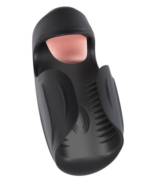 Мастурбатор Blush M for Men з вібрацією, 14.6 см