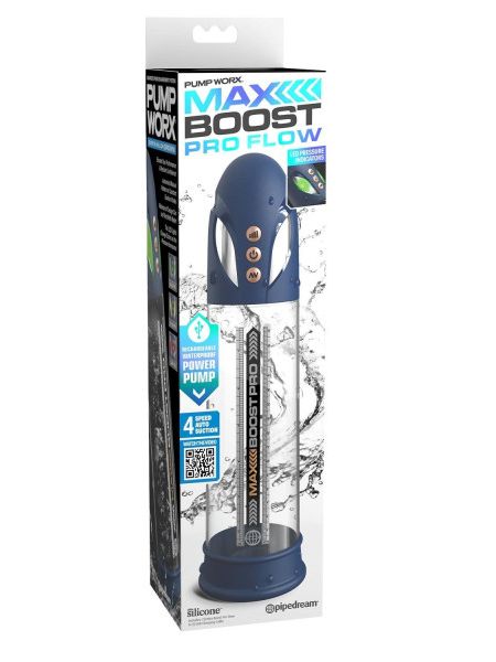 Вакуумна помпа Pipedream Pump Worx прозора, 30.6 см