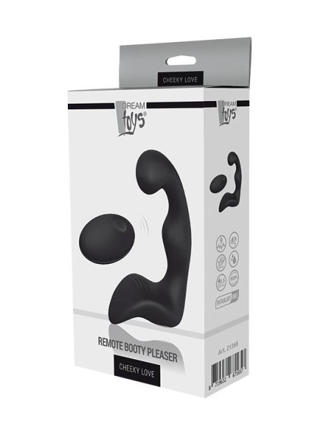 Масажер простати з дистанційним управлінням CHEEKY LOVE REMOTE BOOTY PLEASER BLACK