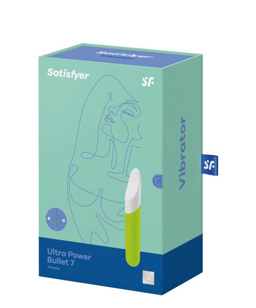Віброкуля Satisfyer Ultra Power Bullet 7, салатовий