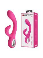 Вібратор-кролик Pretty Love Fritz рожевий, 19.8 х 3.4 см