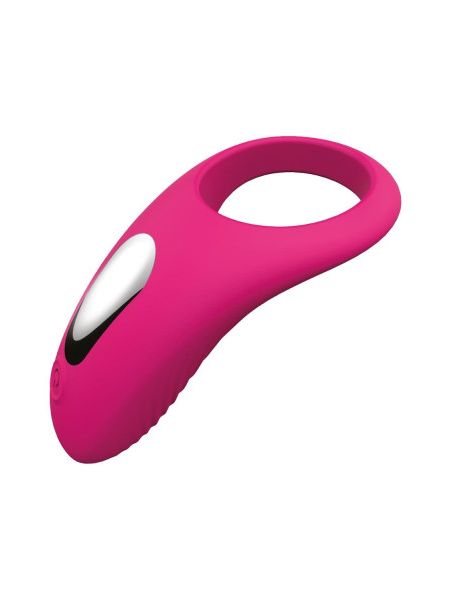 Ерекційне віброкільце DreamToys Rings Of Love силіконове, рожеве