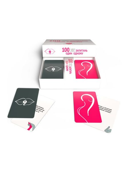 Гаряча гра для пар "100 запитань один одному" Bombat Games
