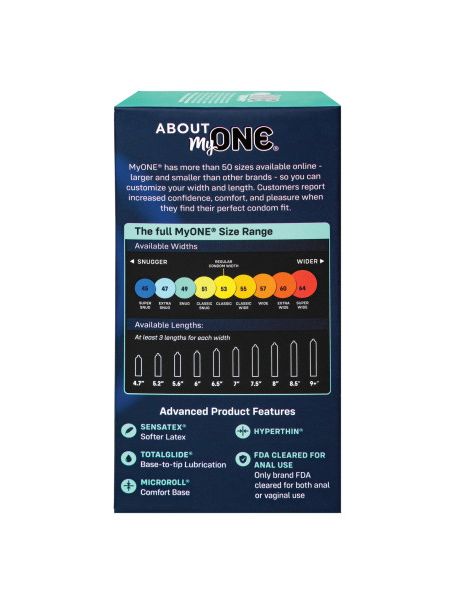 Презервативи MyONE Snug Розмір 49F, 10 шт