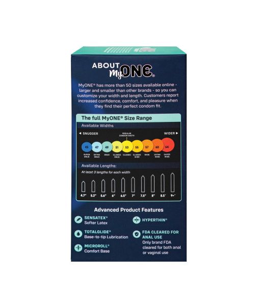 Презервативи MyONE Snug Розмір 49F, 10 шт