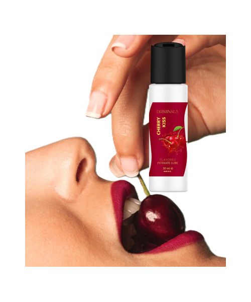 Їстівний лубрикант Driminals Kiss Cherry зі смаком вишні, 30 мл