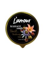 Масажна свічка L'amour Passion Lily & Fig, золота, 70 мл