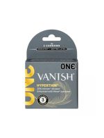 Презервативи ультратонкі ONE Vanish Hyperthin латексні (ціна за упаковку, 3 шт.)