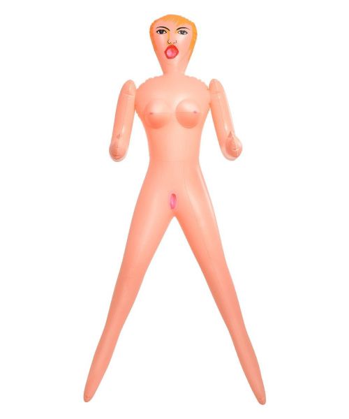 Секс-лялька надувна Pipedream Ultimate Fantasy Dolls Becky бежева, 165 см