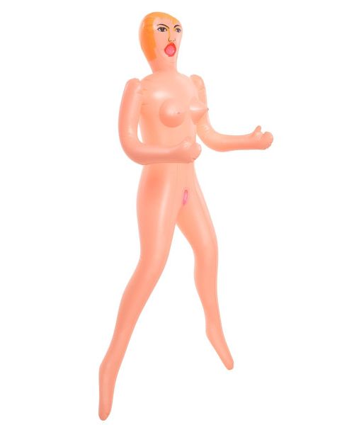 Секс-лялька надувна Pipedream Ultimate Fantasy Dolls Becky бежева, 165 см