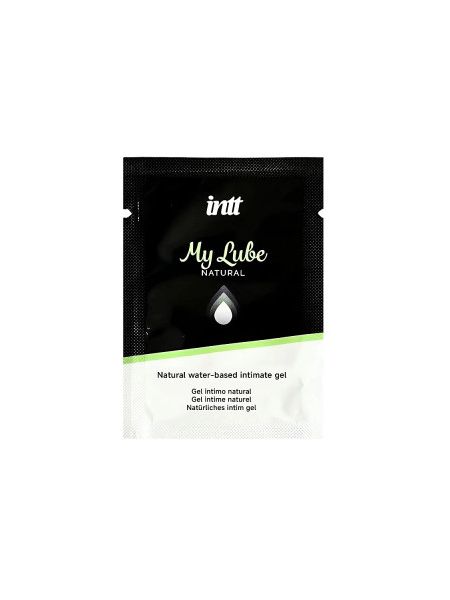 Саше лубрікант Intt My Lube Natural на водній основі, 2 мл