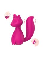 Міні-вібратор кліторальний Every Night Toys Doris у формі лисиці рожевий, 10 режимів вібрації
