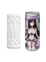 Мастурбатор PRETTY LOVE Pop-Top у вигляді банки, фіолетовий, 9 х 3.5 см