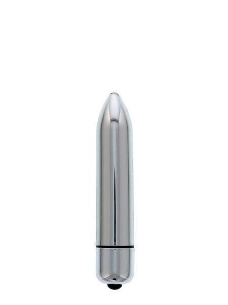 Міні вібромасажер DREAM TOYS 10-SPEED CLIMAX BULLET SILVER
