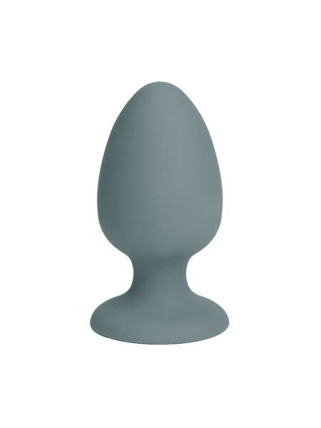 Анальна пробка Dream Toys Nude сіра, 8 х 4 см