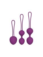 Набір вагінальних кульок Every Night Toys Wendy, 3 шт, лавандовий