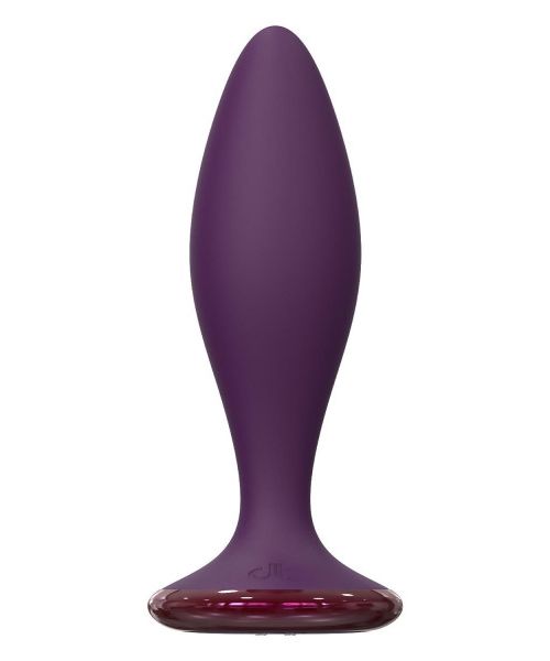 Анальний вібратор Dreamtoys Glam з пультом, фіолетовий, 12.8 см