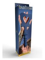 Силіконова шльопанка з тримачем у вигляді анальної пробки Taboom Silicone Supreme, синій