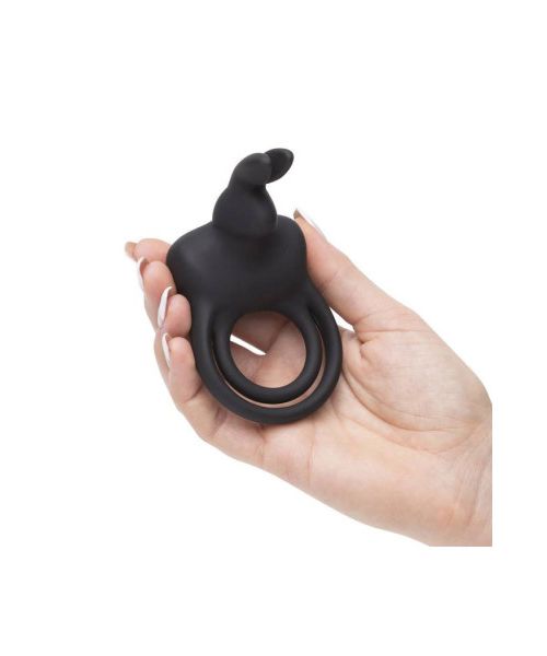 Подвійне ерекційне кільце з вібрацією Happy Rabbit Stimulating Rechargeable Rabbit Cock Ring