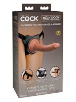 Страпон реалістичний Pipedream King Cock Elite подвійний щільності, 20.5 см х 3.5 см