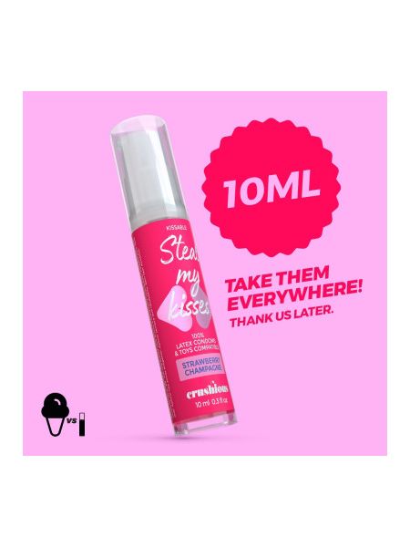 Оральний лубрикант Crushious Strawberry Champagne, 10 мл
