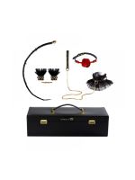 Королівський набір з італійської шкіри UPKO у валізі Luxurious & Romantic Kit, 5 предметів