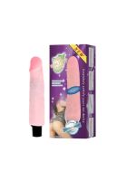 Вібратор реалістичний Baile The Realistic Cock, бежевий, 21.5 х 4 см