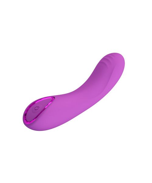 Вібратор для точки G Pretty Love Dj Dick фіолетовий, 12.7 х 2.7 см