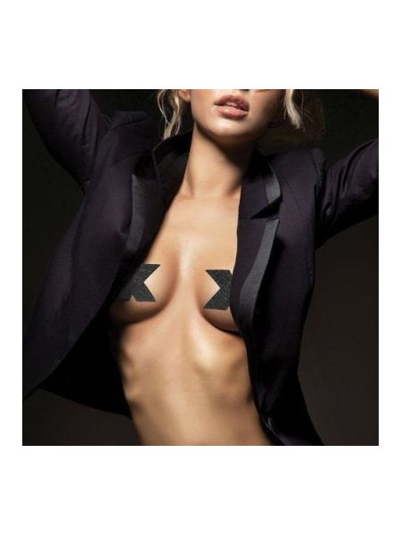 Пестиси у вигляді хрестів Bijoux Indiscrets, чорні