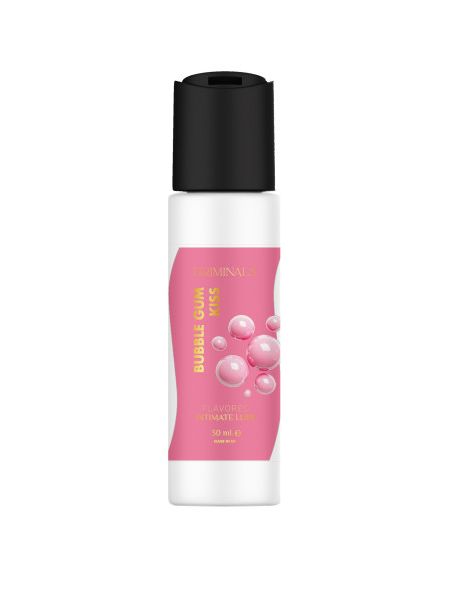 Їстівний лубрикант Driminals Kiss Bubble Gum зі смаком жуйки, 30 мл