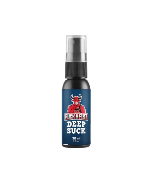 Спрей для глибокого мінету Fuck & Fist Deep Suck для зменшення чутливості горла, 30 мл