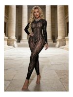 Комбінезон сітка Star Night з візерунком Fendi, чорний, OS (S–L)