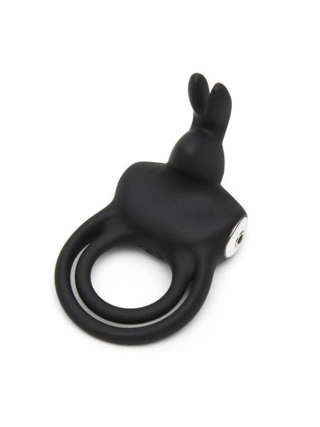 Подвійне ерекційне кільце з вібрацією Happy Rabbit Stimulating Rechargeable Rabbit Cock Ring
