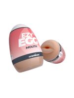 Мастурбатор-яйце, рот CRUSHIOUS EZY EGG THE Mouth, реалістичний