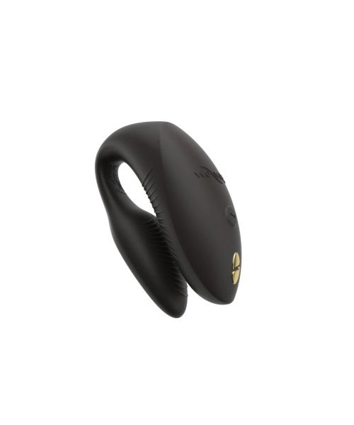 Вібратор для пар We-Vibe Chorus Pro Satin Black з пультом і додатком, чорний