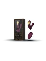 Вібратор в трусики AYA Zalo Velvet Purple на пульті керування