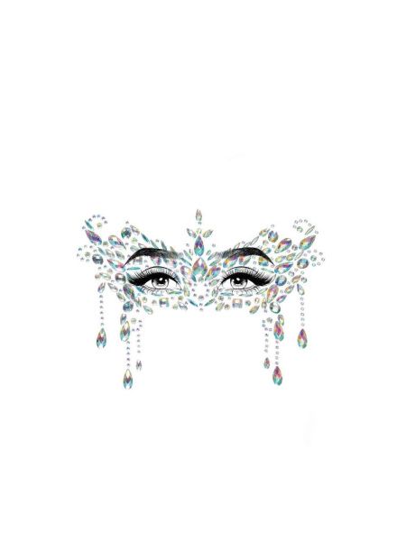 Наклейки для обличчя Diamond Sticker Masquerade White Leg Avenue