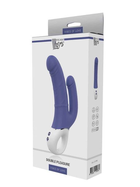 Подвійний вібратор Dream Toys VIBES of LOVE DOUBLE PLEASURE
